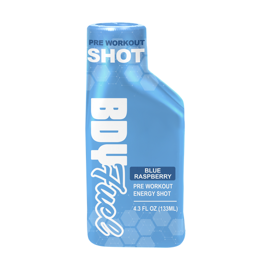 Pre-Workout Shot: Blue Raspberry