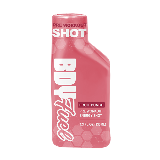 Pre-Workout Shot: Fruit Punch